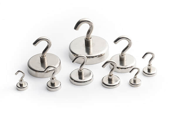 Neodymium magnet hooks